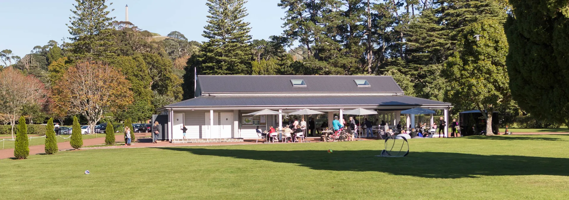 Cornwall Park Cafe in Auckland, New Zealand