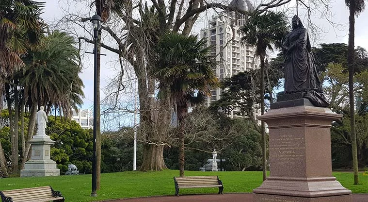 Albert Park in Auckland, New Zealand