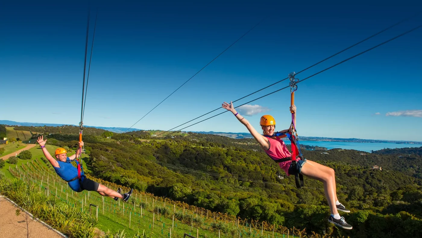 EcoZip Adventures Waiheke in Auckland, New Zealand