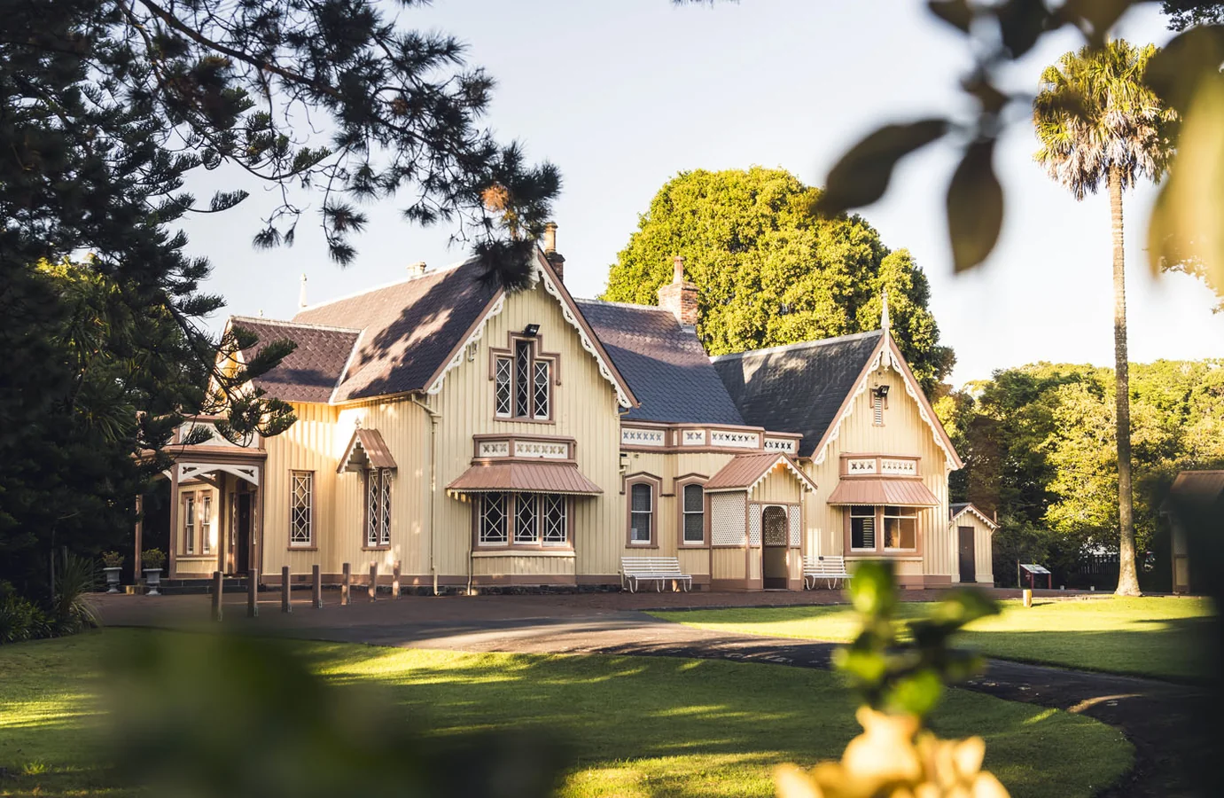 Highwic Historic House in Auckland, New Zealand