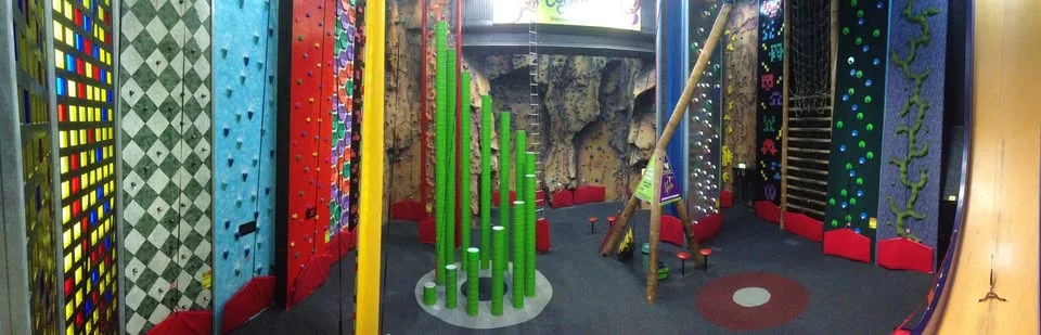 Clip 'n Climb Mt Eden in Auckland, New Zealand